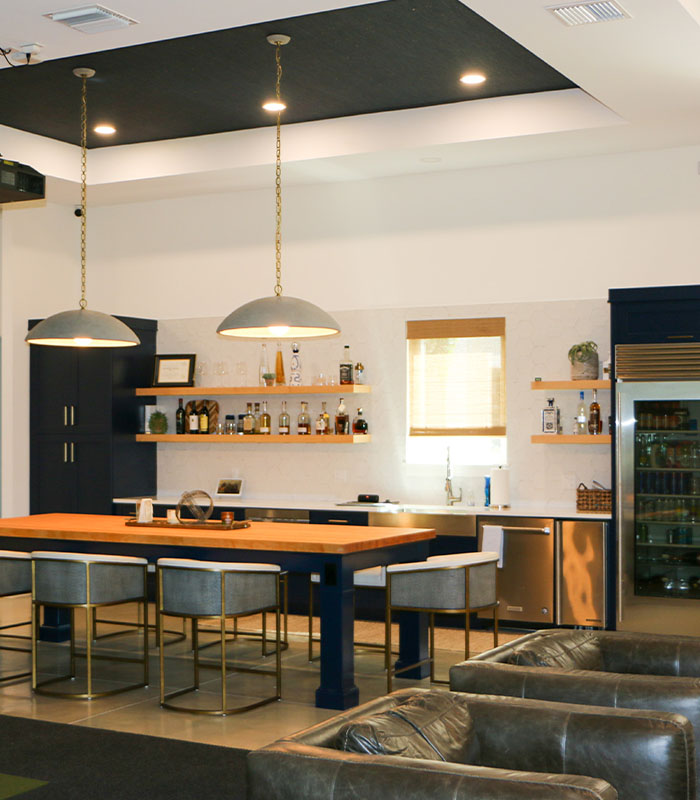 Interior design company - kitchen & common room update in Waterloo